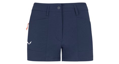 Short Salewa Puez Durastretch Cargo Bleu Femme