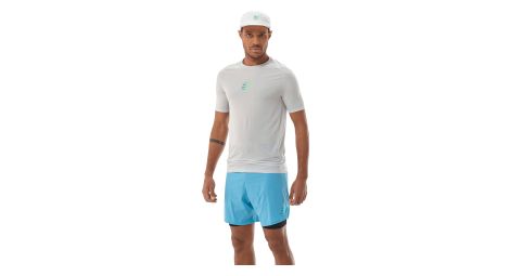Maillot Manches Courtes Compressport Trail Racing Gris Homme