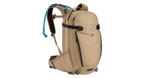 Sac d'hydratation camelbak h.a.w.g. 20l + poche à eau 3l - beige