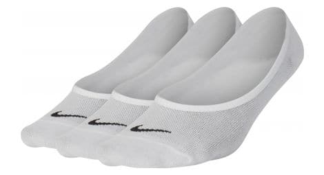 Calcetines blancos ligeros para mujer nike everyday(x3)