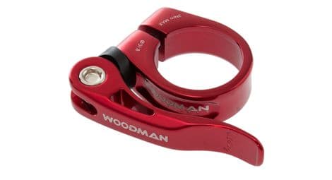 Woodman deathgrip qr seat clamp quick release red