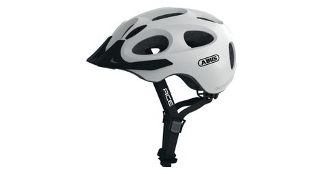 Casco abus youn-i ace pearl blanco / blanco