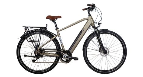 Vélo de ville électrique bicyklet basile shimano acera/altus 8v 504 wh 700 mm gris