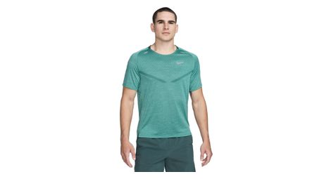 Maillot manches courtes nike dri fit adv techknit vert homme