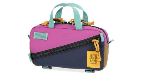Topo designs mini quick pack 1.7l rosa/blu