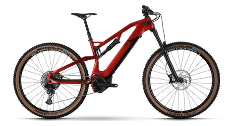 Vtt électrique tout-suspendu raymon airray 10.0 se sram nx eagle 12v 500wh 29 rouge 2023