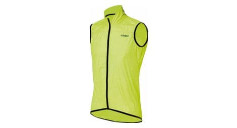 Veste sans manche bbb rain jacket jaune