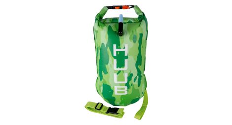 Huub swimming camo safety buoy green