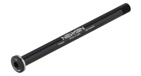 Eje pasante trasero Newmen UDH Boost 12x148 mm (174 mm) | M12x1,0 | Cabeza plana