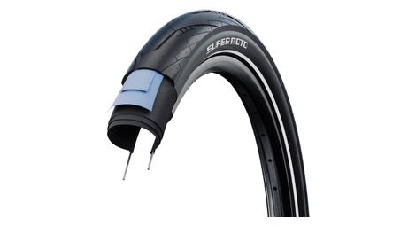 Neumático schwalbe super moto 27.5'' tubetype con cable doubledefense raceguard addix tour reflex sidewalls e-bike e-50