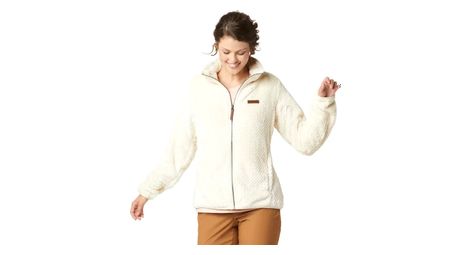 Polaire femme columbia fire side ii sherpa blanc