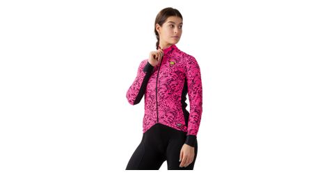 Maillot manches longues femme ale papillon rose fluo