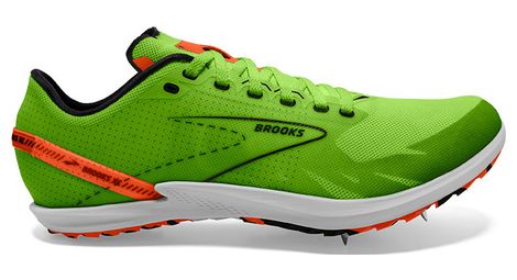 Brooks draft xc verde arancione unisex scarpe da atletica