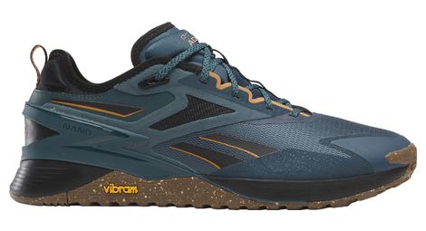 Reebok Nano X3 Adventure Zapatillas de Cross Training Unisex Azul Negro