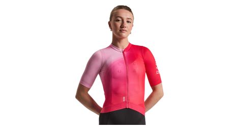 Maillot Manches Courtes Rapha Pro Team Training III Rose Femme