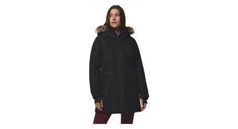 Parka impermeable Columbia Little Si II negra para mujer