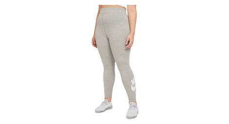 Legging femme long nike sportswear essential dk gris / blanc