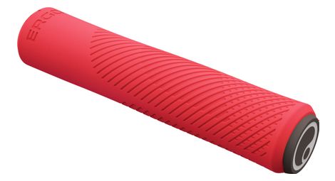 Paire de grips ergonomiques ergon gxr team rouge laser