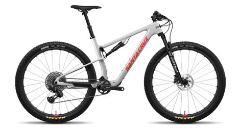 Santa cruz blur x01 cc 29 '' mountainbike mit vollfederung | sram x01 eagle 12v | glanz aqua & gelb | 2020