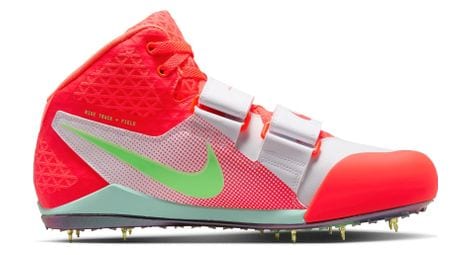 Zapatillas de atletismo nike zoom javelin elite 3 blanco/naranja, hombre