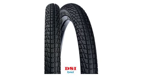 Pneu velo 20x190 sri-45a full black lisser freestyle dsi (50-406).