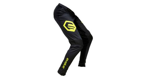 Pantalon enfant evolve send it noir jaune fluo