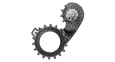 Chape de dérailleur hollowcage absoluteblack pour shimano dura ace 9250 12 v noir