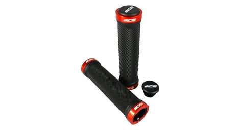 Impugnature ice lock-on diamond black/red