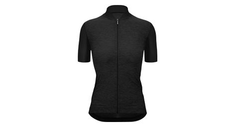 Maillot manches courtes femme santini colore puro noir