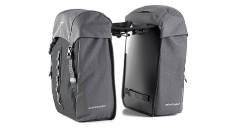 Paire de sacoches de porte-bagages bontrager town 34l noir