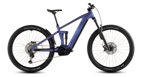 Cube stereo hybrid one44 exc 800 electric full suspension mtb shimano deore xt 12s 800 wh 29'' iris blue purple 2026