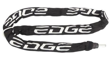 Edge chaîne à cadran marmo 140cm - noir