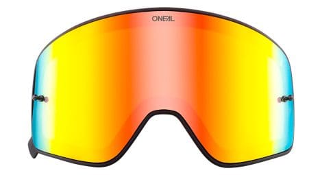 O'neal b-50 goggle spare lens red mirror