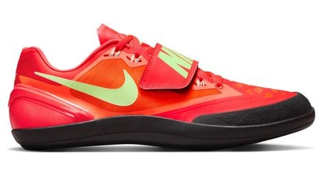 Zapatillas de atletismo nike zoom rotational 6 rojo/verde, hombre