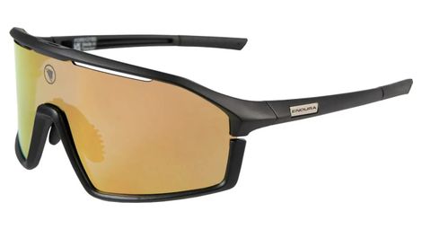 Gafas endura dorado ii lentes negro mate / naranja - verde
