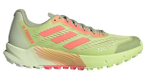 Chaussures de trail running adidas terrex agravic flow 2 jaune rouge