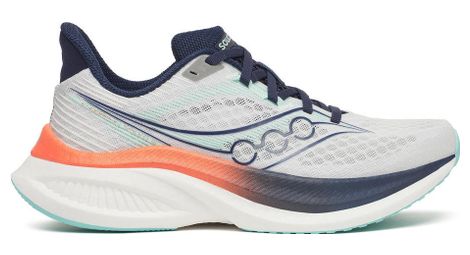 Chaussures Running Saucony Endorphin Speed 5 Blanc/Bleu/Orange Femme