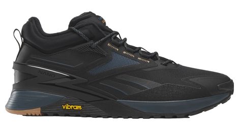 Reebok nano x3 adventure winter unisex cross training shoes black blue 40