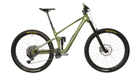 VTT Tout-Suspendu Cube Stereo One55 C:62 TM 29 Sram 12V 29'' Vert Olive T.L 175/188cm - Produit Reconditionné