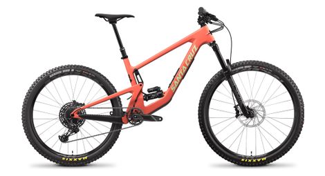 Producto renovado - bicicleta todoterreno santa cruz bronson carbon c sram nx eagle 12v 29''/27.5'' (mx) naranja salmón m / 165-175 cm