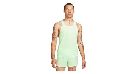 Débardeur nike fast vert homme