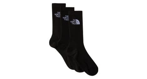 3 paires de chaussettes the north face multi sport noir