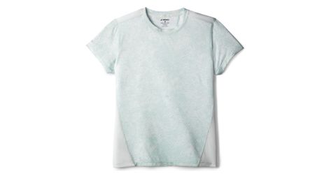 Maillot manches courtes brooks sprint free 3.0 blanc femme