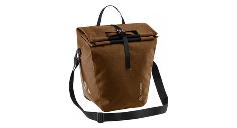 Paire de sacoches arrière vaude recycle back marron umbra