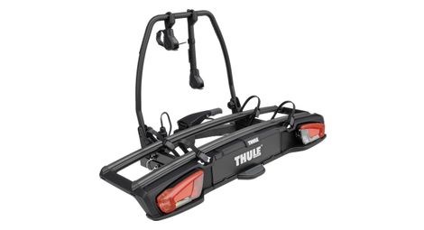 Thule VeloSpace 3 9032100 Fahrradträger für die Anhängerkupplung – 2 Fahrräder (kompatibel mit E-Bikes) Schwarz