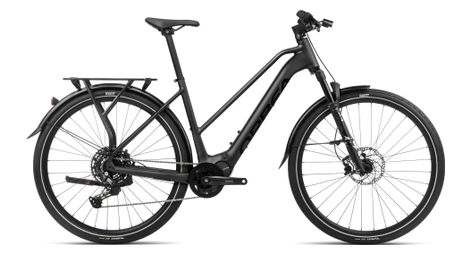 Orbea kemen mid 30 bicicleta de trekking eléctrica shimano cues 10s 540 wh 29'' negro noche metalizado 2024