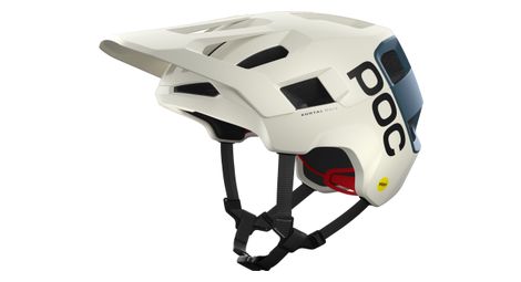 Poc casque kortal race mips blanc bleu unisexe m-l/55-58