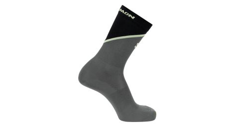 Chaussettes Salomon Pulse Crew Gris/Noir