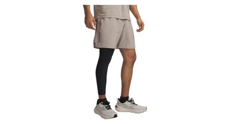 Short Under Armour Tech Beige Homme