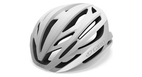 Casque giro syntax blanc argent